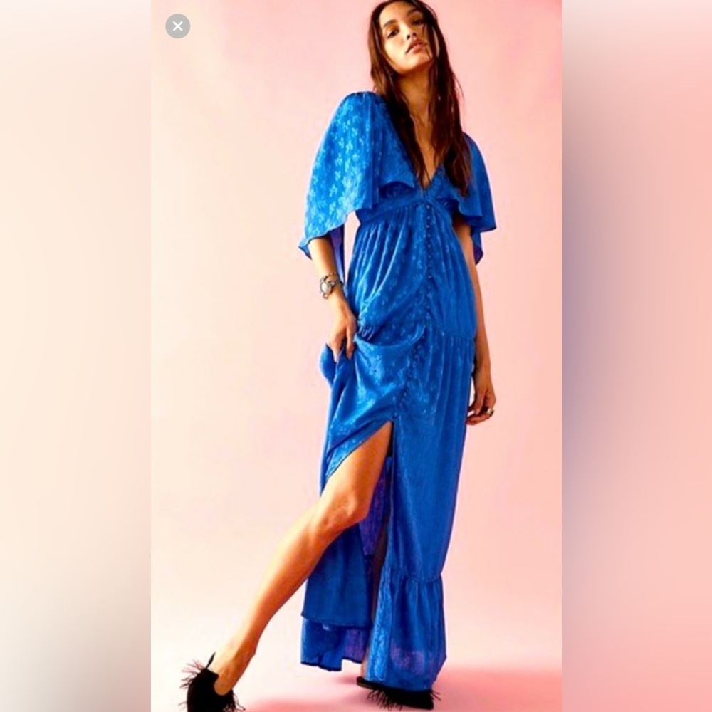 Free people cha Cha maxi dress size medium